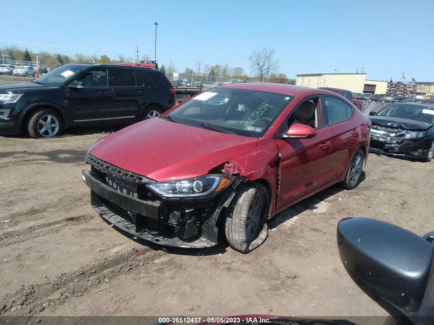 VIN 5NPD84LF4HH150354 2017 HYUNDAI ELANTRA SE