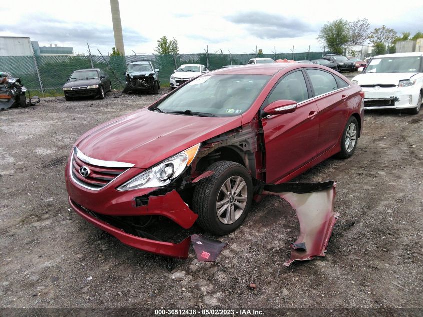 2014 HYUNDAI SONATA GLS - 5NPEB4AC5EH866142