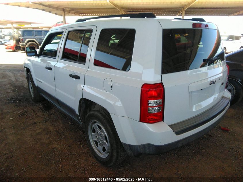 2015 JEEP PATRIOT SPORT - 1C4NJPBB0FD179510