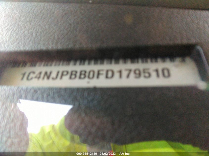 2015 JEEP PATRIOT SPORT - 1C4NJPBB0FD179510
