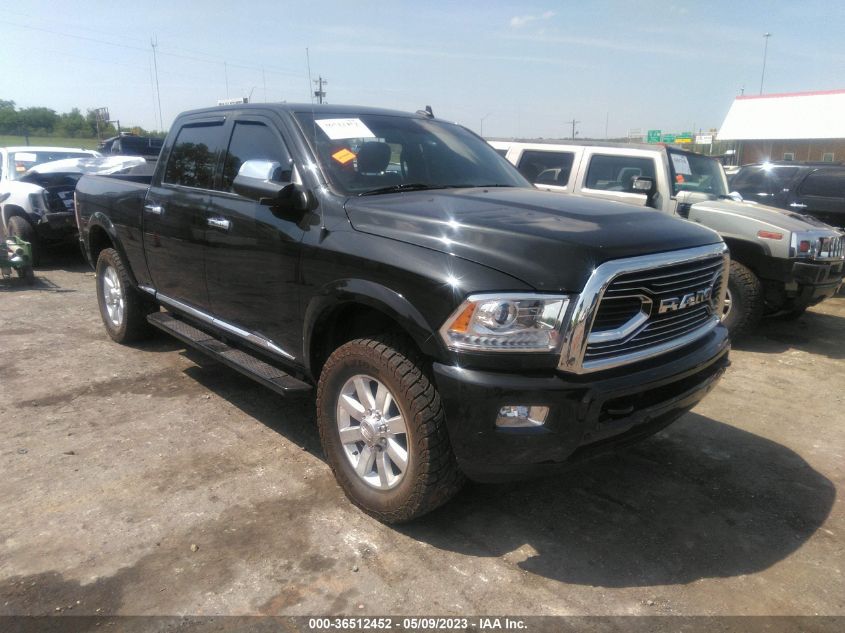 2018 RAM 2500 LIMITED - 3C6UR5GL0JG369532