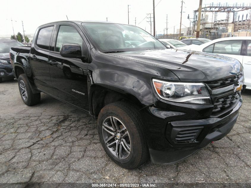 2022 CHEVROLET COLORADO 2WD WORK TRUCK - 1GCGSBEA1N1305997