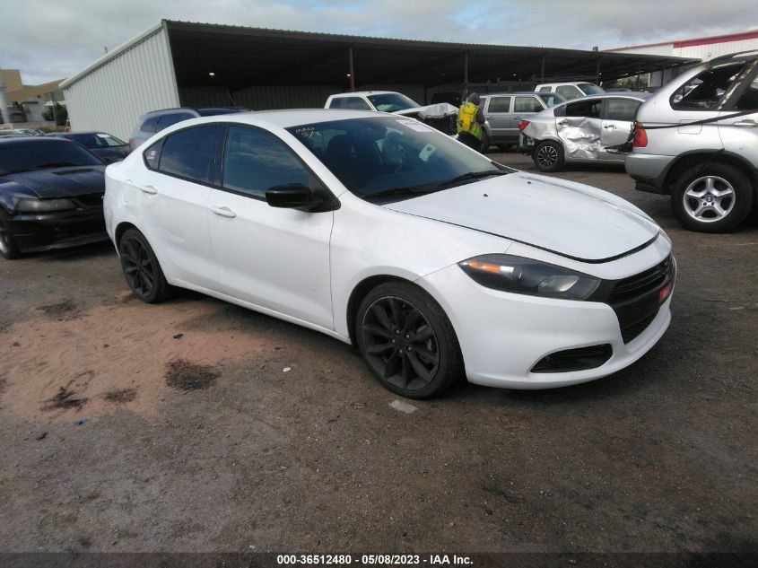 2016 DODGE DART SXT SPORT BLACKTOP - 1C3CDFFA5GD796935