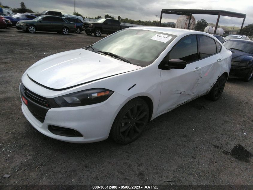 2016 DODGE DART SXT SPORT BLACKTOP - 1C3CDFFA5GD796935