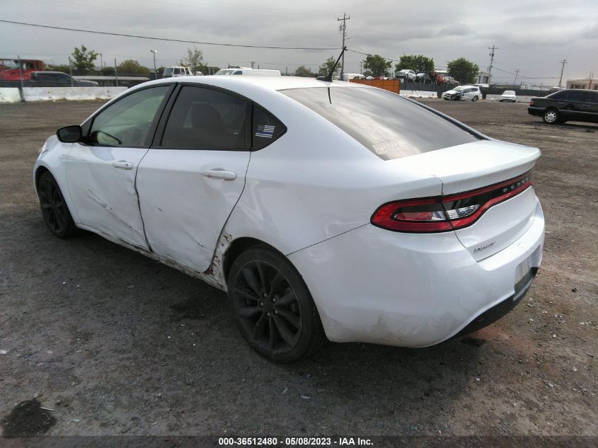2016 DODGE DART SXT SPORT BLACKTOP - 1C3CDFFA5GD796935