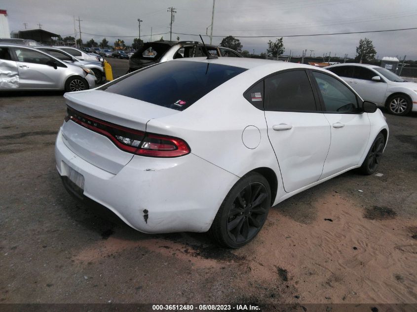 2016 DODGE DART SXT SPORT BLACKTOP - 1C3CDFFA5GD796935