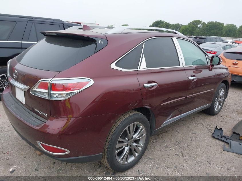 2014 LEXUS RX 350 - JTJZK1BA3E2419143