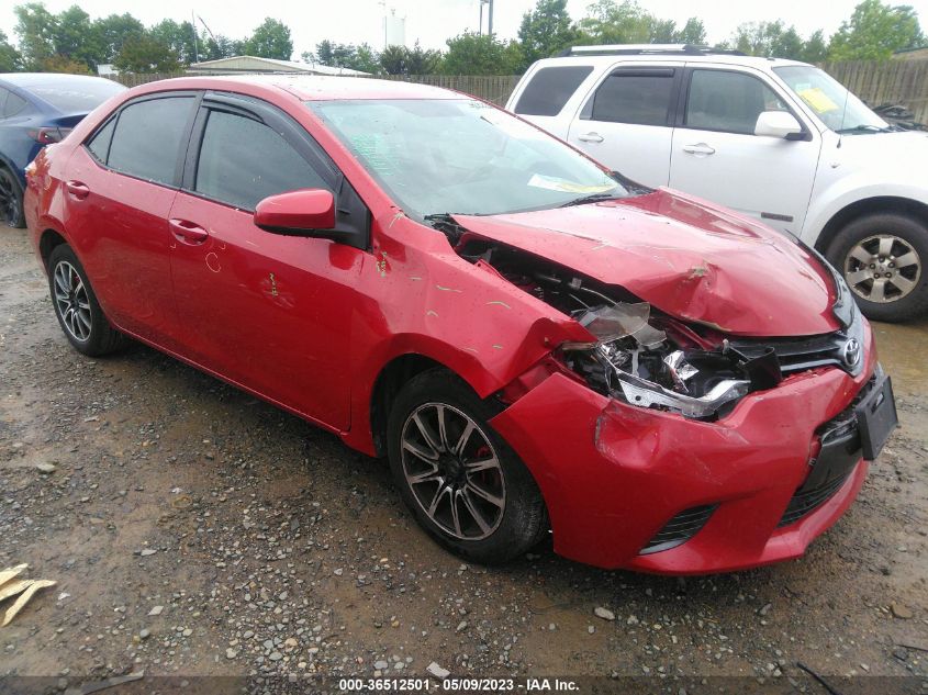 2015 TOYOTA COROLLA L/LE/S/S PLUS/LE PLUS - 2T1BURHE0FC407705