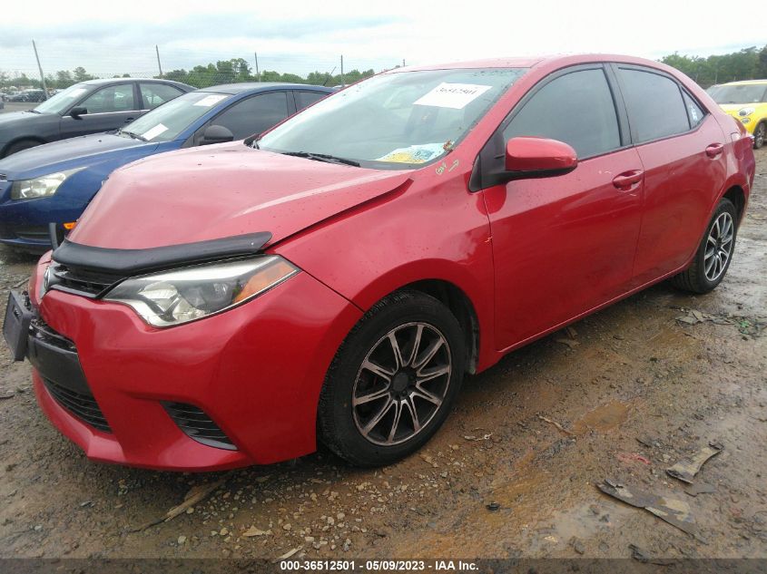 2015 TOYOTA COROLLA L/LE/S/S PLUS/LE PLUS - 2T1BURHE0FC407705