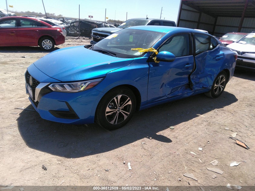 VIN 3N1AB8CVXPY228711 2023 NISSAN SENTRA SV