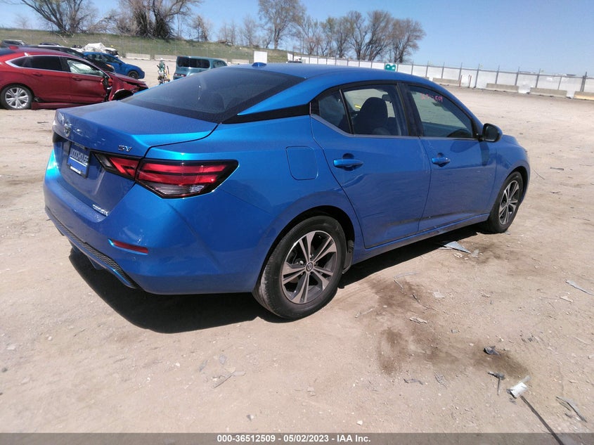 VIN 3N1AB8CVXPY228711 2023 NISSAN SENTRA SV