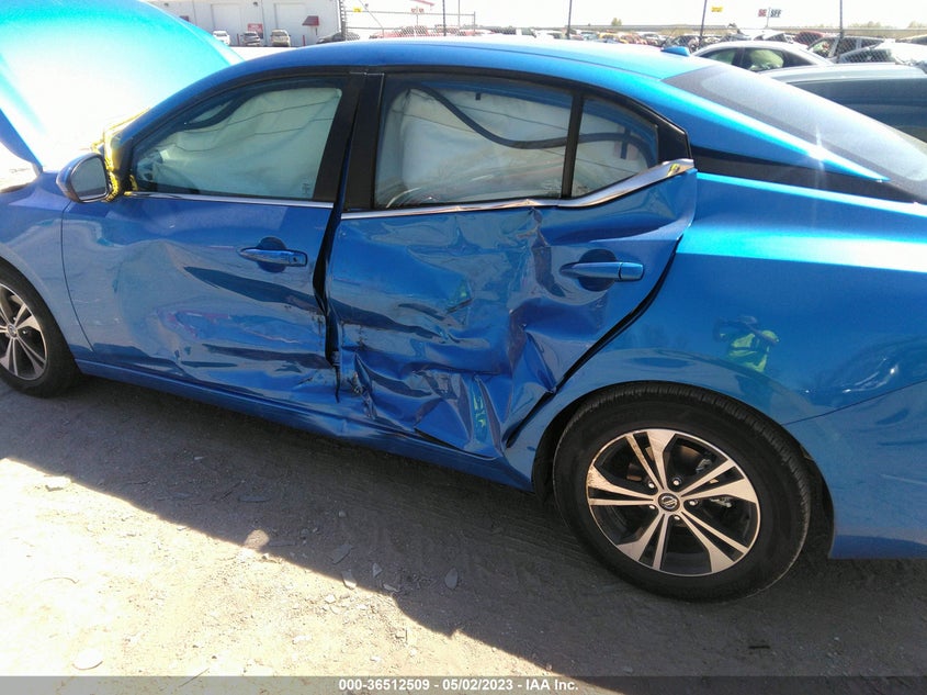 VIN 3N1AB8CVXPY228711 2023 NISSAN SENTRA SV