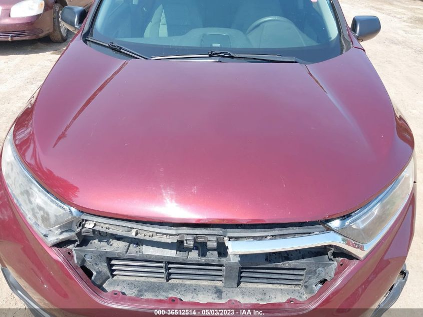2017 HONDA CR-V LX - 7FARW5H36HE002337