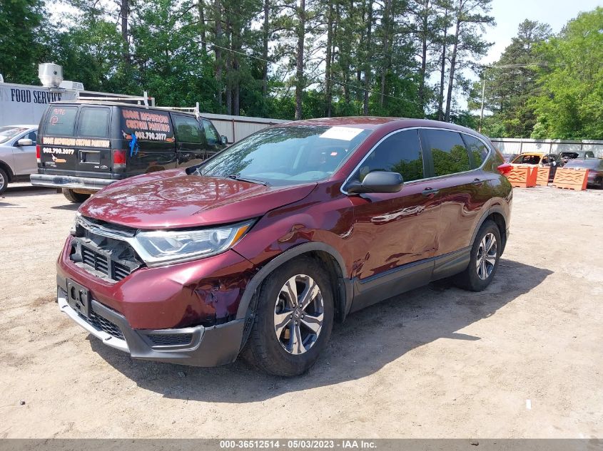 2017 HONDA CR-V LX - 7FARW5H36HE002337
