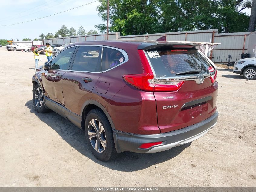 2017 HONDA CR-V LX - 7FARW5H36HE002337