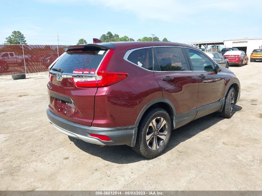2017 HONDA CR-V LX - 7FARW5H36HE002337