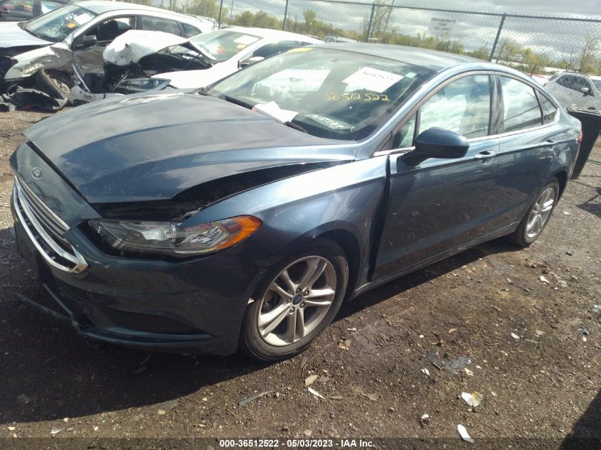 2018 FORD FUSION SE - 3FA6P0H77JR143753
