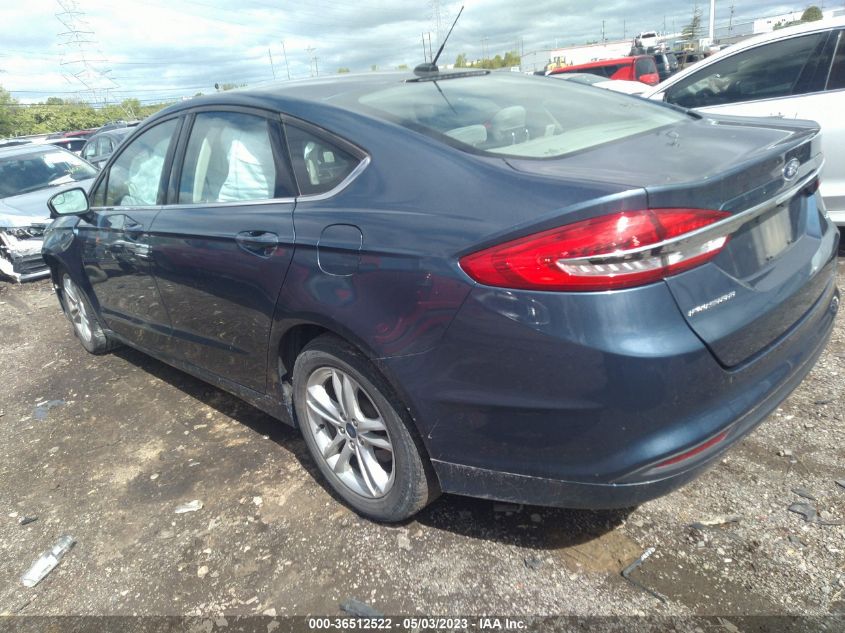 2018 FORD FUSION SE - 3FA6P0H77JR143753