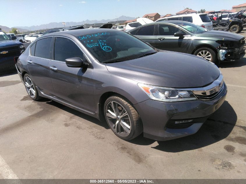 2016 HONDA ACCORD SEDAN SPORT - 1HGCR2F5XGA149409