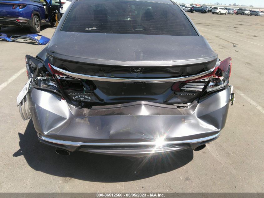 2016 HONDA ACCORD SEDAN SPORT - 1HGCR2F5XGA149409