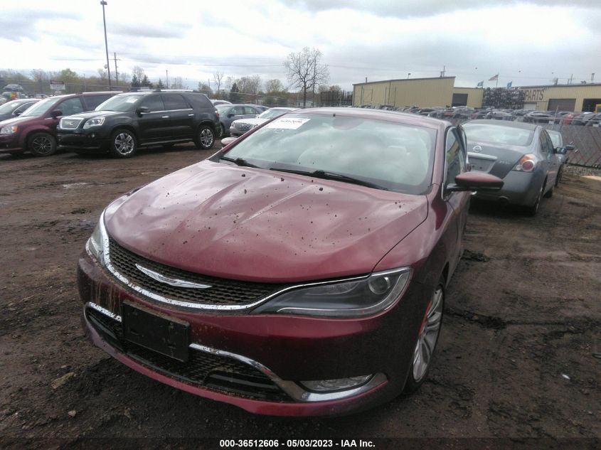 VIN 1C3CCCCB9GN192698 2016 CHRYSLER 200 no.2