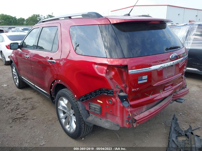 2014 FORD EXPLORER XLT - 1FM5K7D86EGA74526