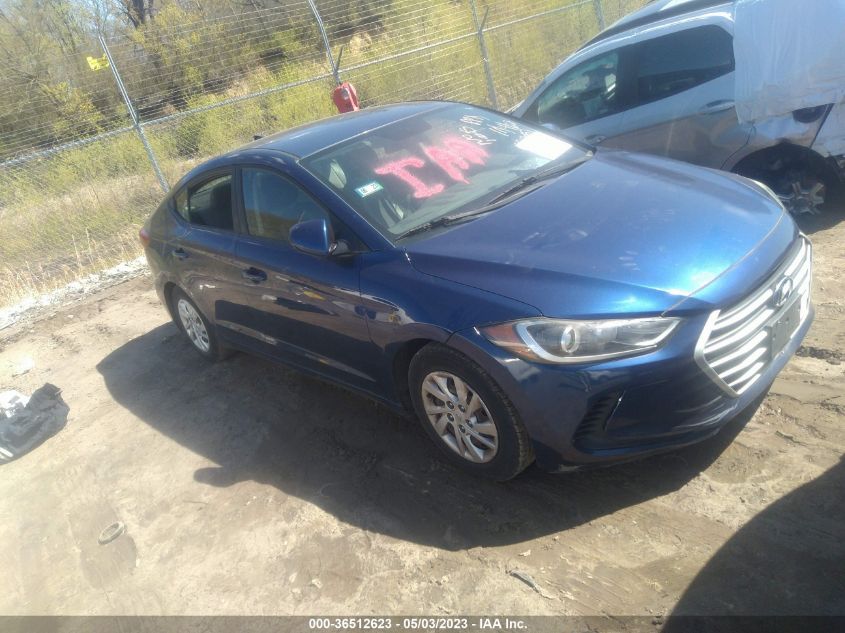 2017 HYUNDAI ELANTRA SE - 5NPD74LF2HH133295