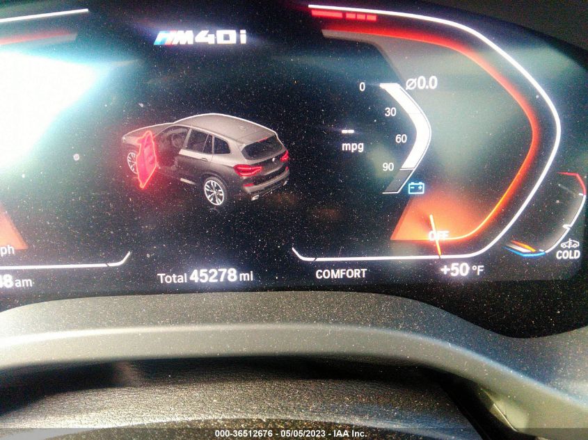 2021 BMW X3 M40I - 5UXTY9C06M9E25294