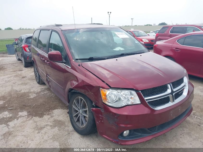 2017 DODGE GRAND CARAVAN SXT - 2C4RDGCG4HR728192