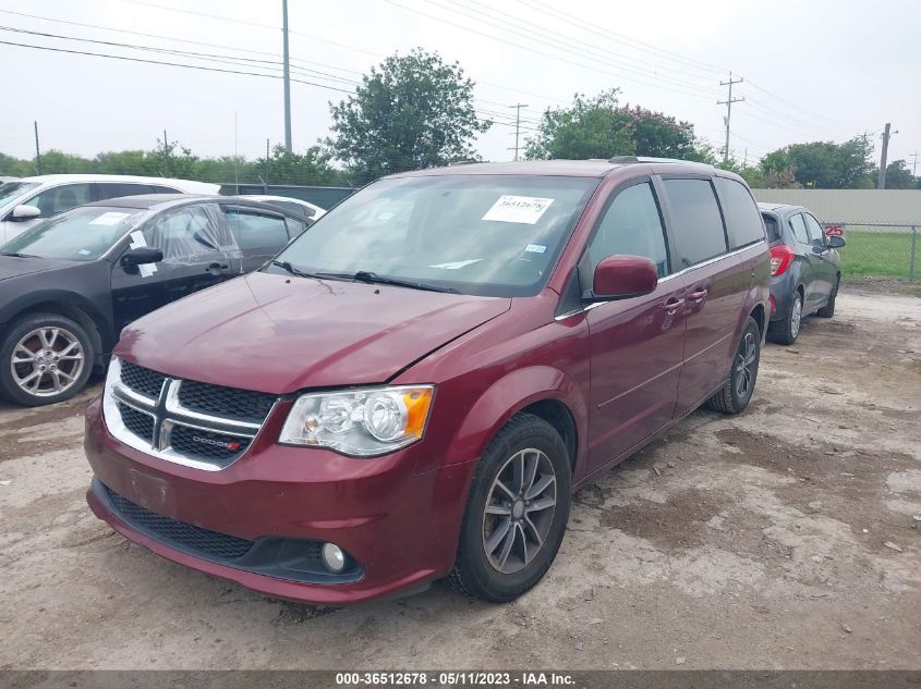 2017 DODGE GRAND CARAVAN SXT - 2C4RDGCG4HR728192