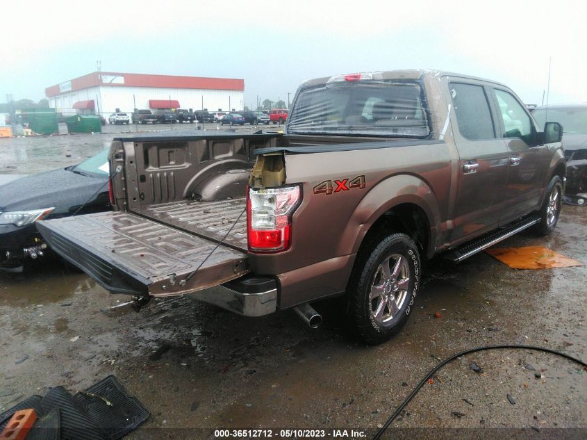 2018 FORD F-150 XL/XLT/LARIAT - 1FTEW1EP4JKC60343