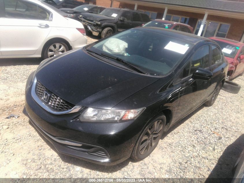 2015 HONDA CIVIC SEDAN EX - 19XFB2F84FE002427