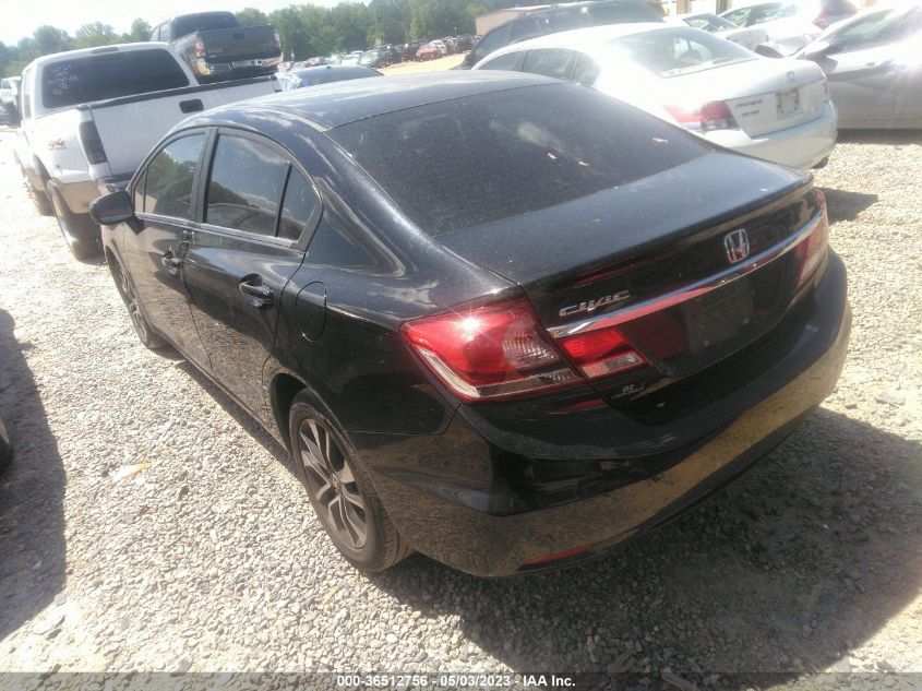 2015 HONDA CIVIC SEDAN EX - 19XFB2F84FE002427