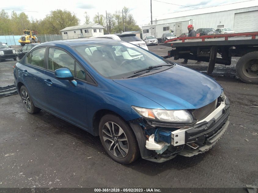2013 HONDA CIVIC SDN EX - 19XFB2F83DE201725