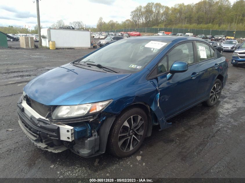 2013 HONDA CIVIC SDN EX - 19XFB2F83DE201725