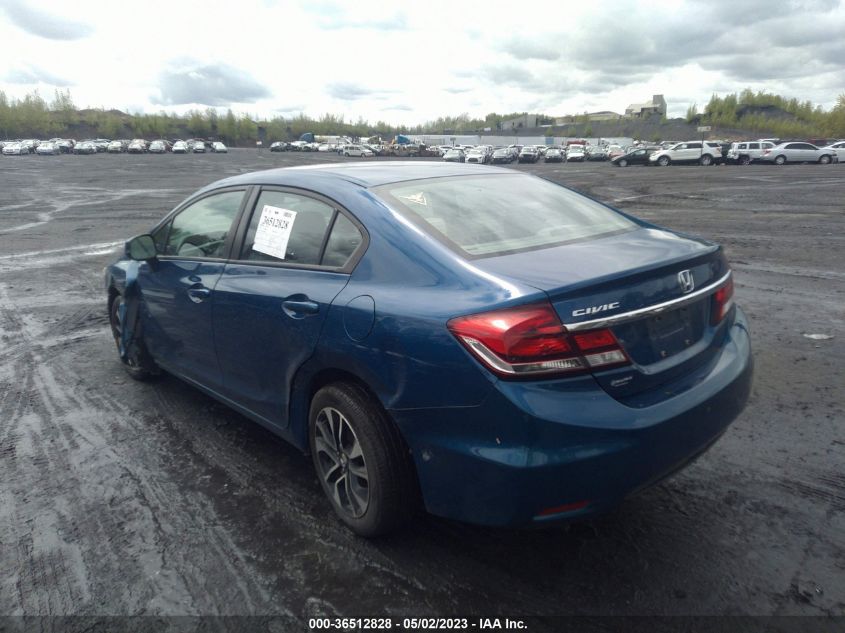 2013 HONDA CIVIC SDN EX - 19XFB2F83DE201725