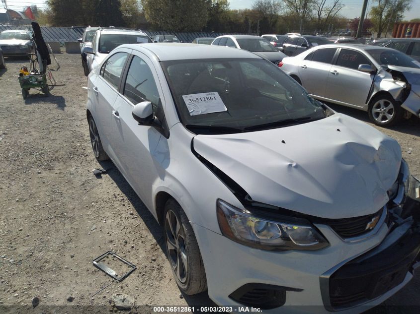 2020 CHEVROLET SONIC PREMIER - 1G1JF5SBXL4117718