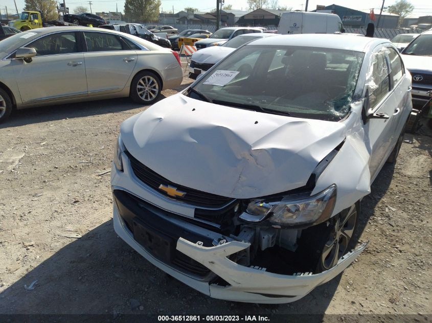 2020 CHEVROLET SONIC PREMIER - 1G1JF5SBXL4117718
