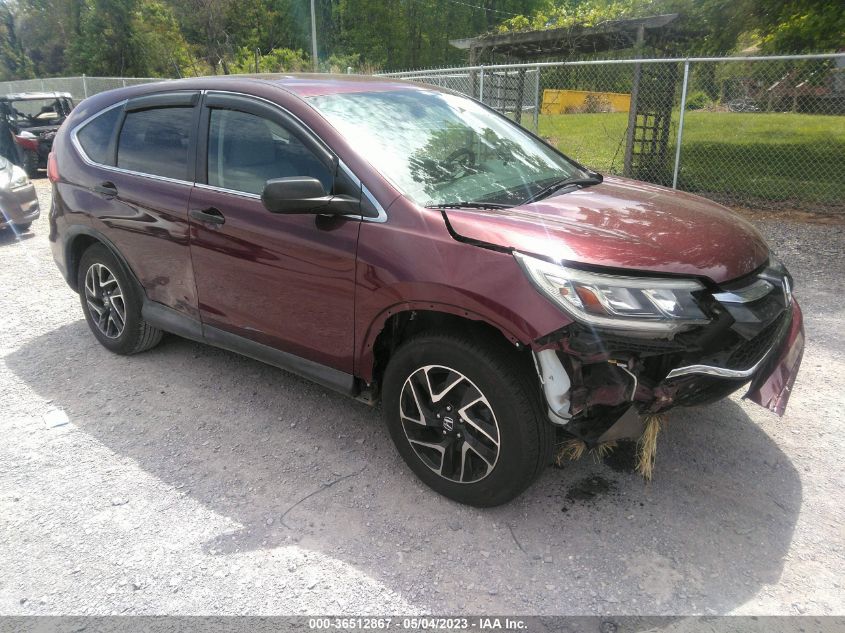 2016 HONDA CR-V SE - 2HKRM4H42GH628312