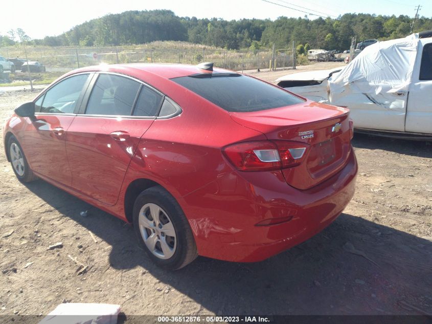 2016 CHEVROLET CRUZE LS - 1G1BC5SM3G7246645