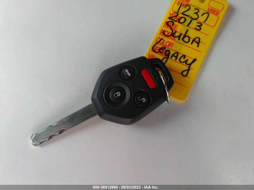 2013 SUBARU LEGACY 2.5I PREMIUM - 4S3BMBC61D3030900
