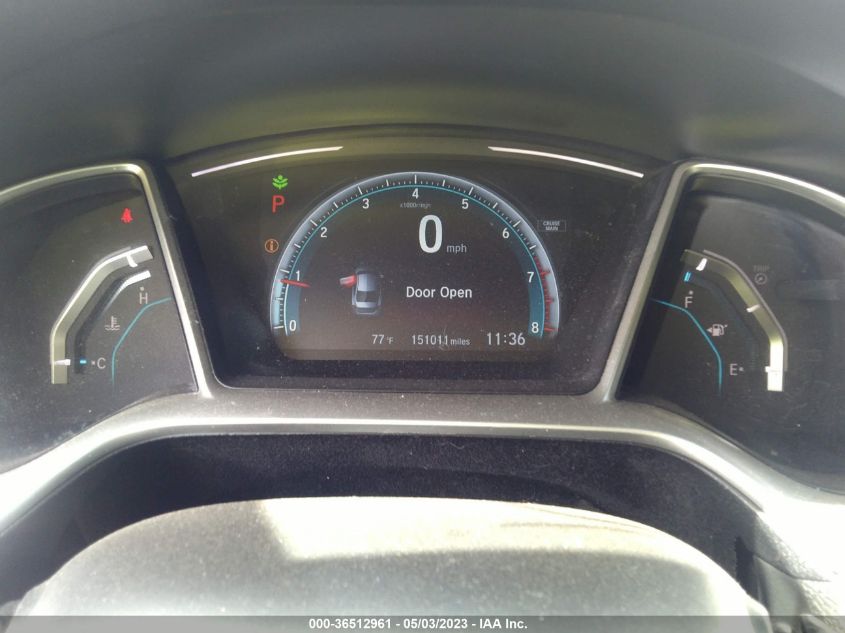 2017 HONDA CIVIC SEDAN EX - 2HGFC2F79HH576972