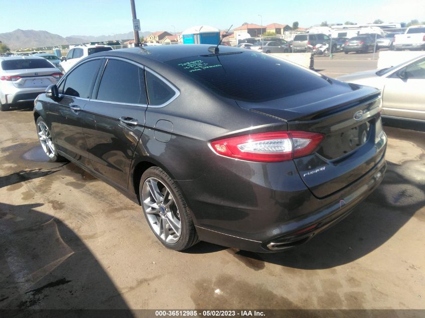 2015 FORD FUSION TITANIUM - 3FA6P0K93FR305685