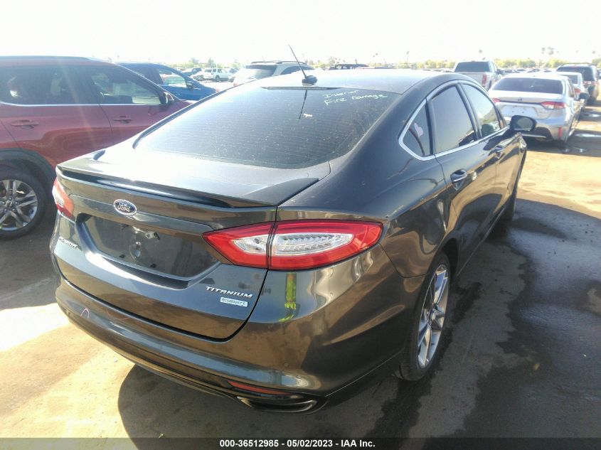 2015 FORD FUSION TITANIUM - 3FA6P0K93FR305685