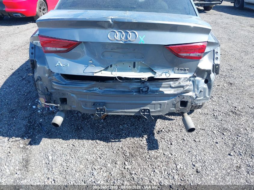2017 AUDI A3 SEDAN PREMIUM PLUS - WAUJ8GFF2H1032131