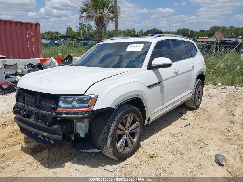 2018 VOLKSWAGEN ATLAS 3.6L V6 SEL - 1V2SR2CA1JC544326