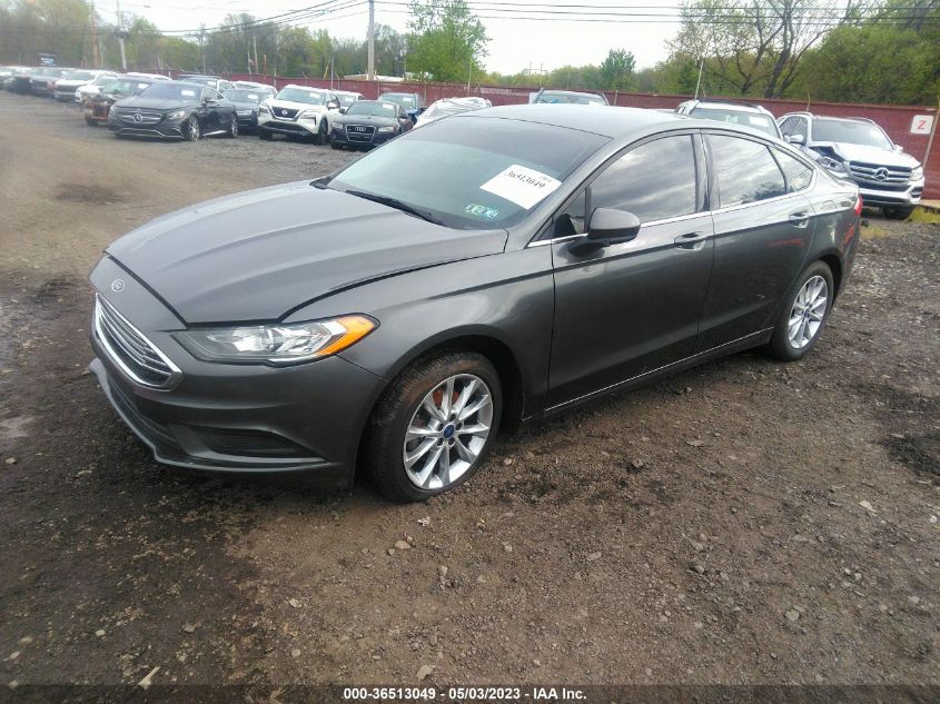 2017 FORD FUSION SE - 3FA6P0H79HR237708