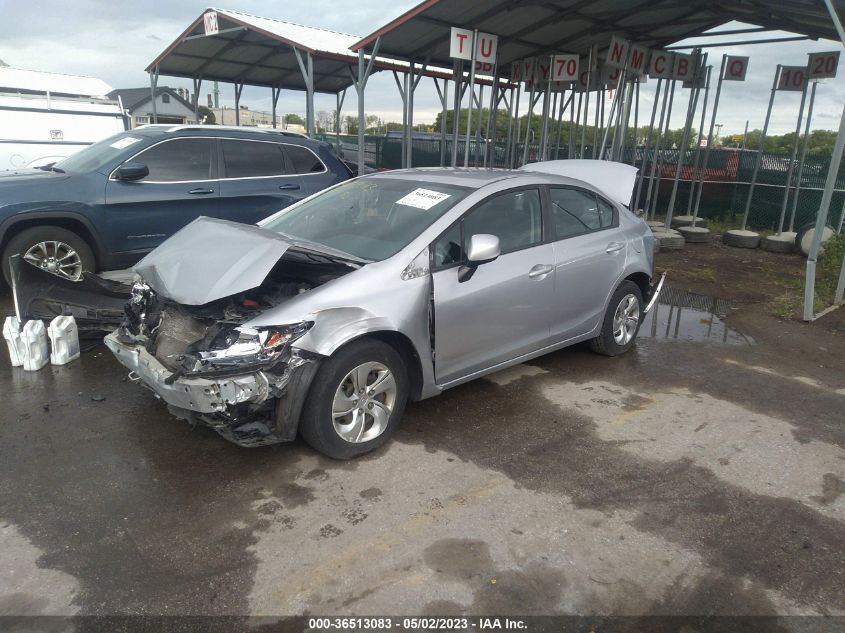 2013 HONDA CIVIC SDN LX - 2HGFB2F53DH581077