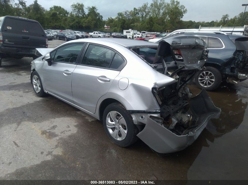 2013 HONDA CIVIC SDN LX - 2HGFB2F53DH581077