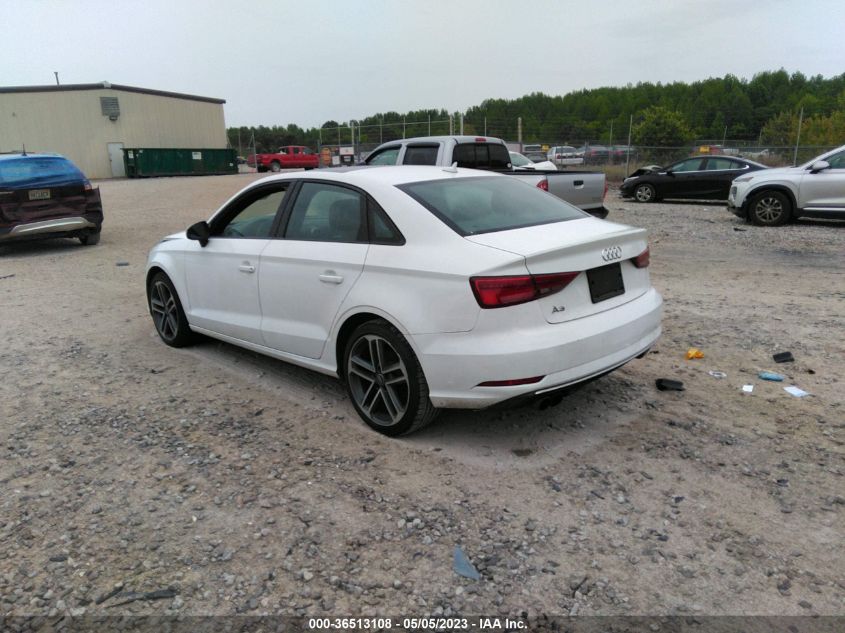 2018 AUDI A3 SEDAN PREMIUM/TECH PREMIUM - WAUAUGFF4J1010150